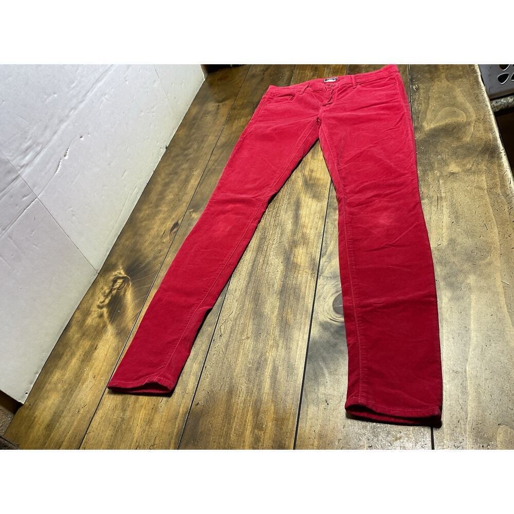 Mother Pants Womens 28 Red Velvet My Life As A Snow Bunny